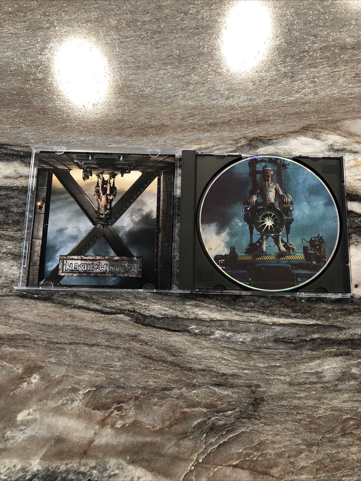 Iron Maiden X Factor 1995 CD CMC First Edition Blaze Bayley Like New