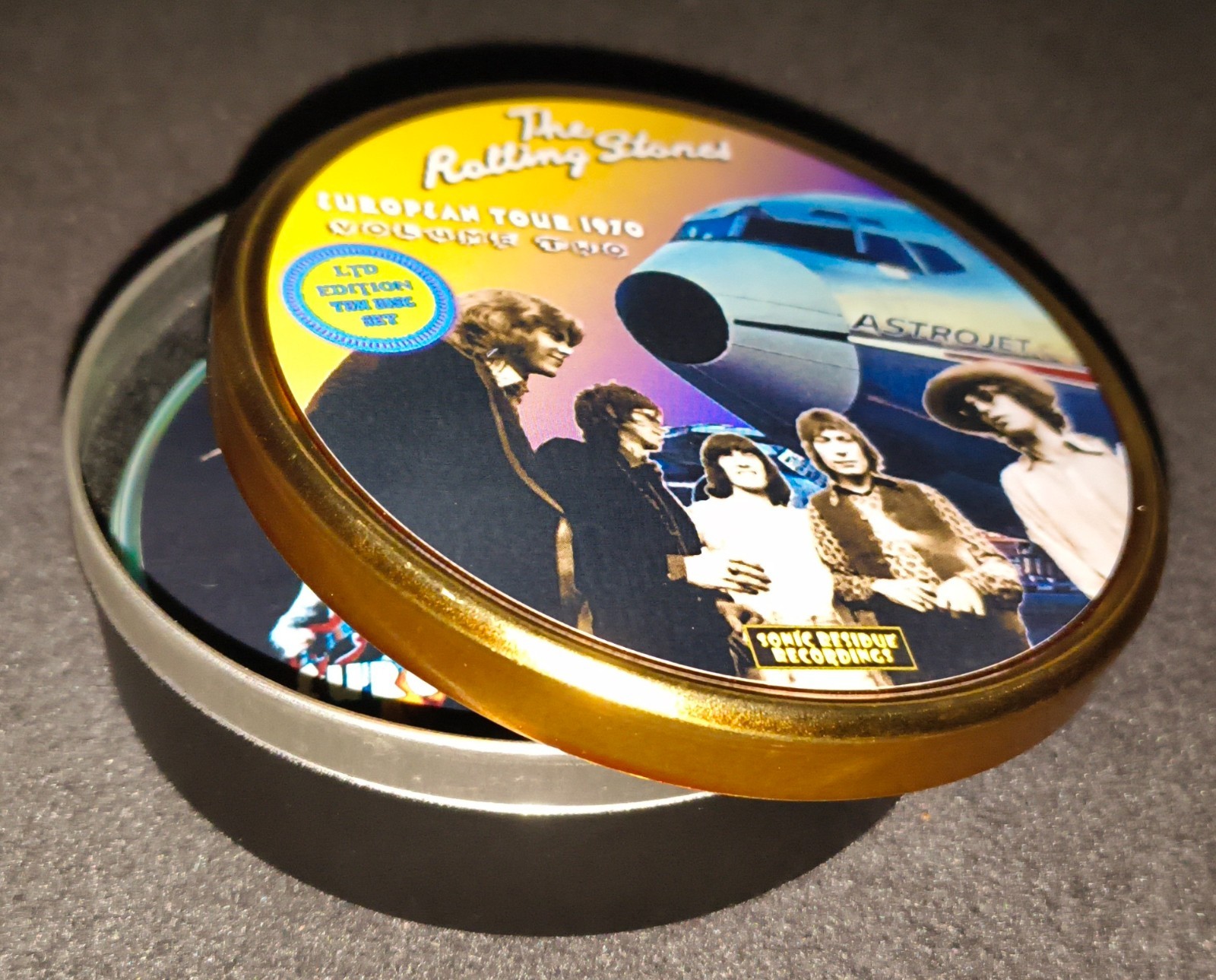 The Rolling Stones 1970 European Tour Volume Two Metal Canister 10 disc set NEW