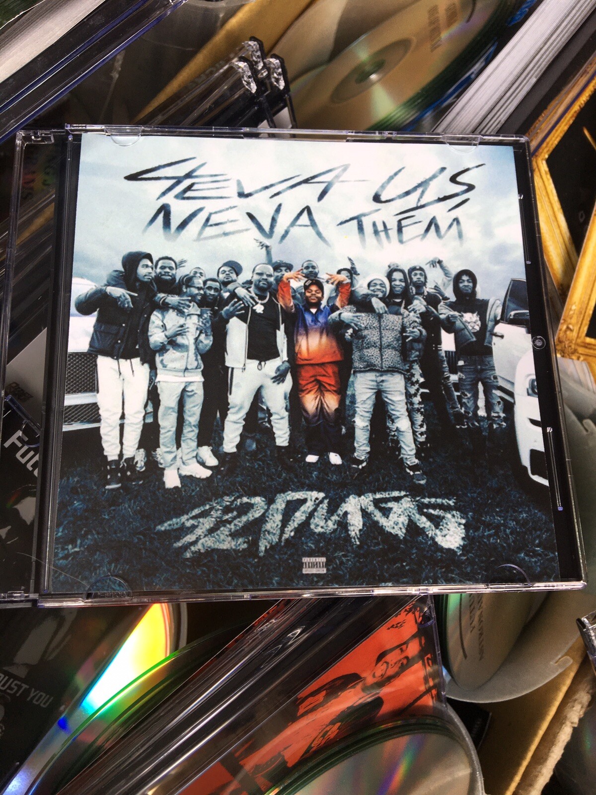 42 Dugg 4eva Us Neva Them Cd Mixtape Format 2024 Slim Jewel Case