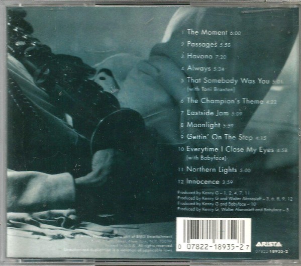 Kenny G - The Moment (CD) (Very Good Plus (VG+)) - 3819543149