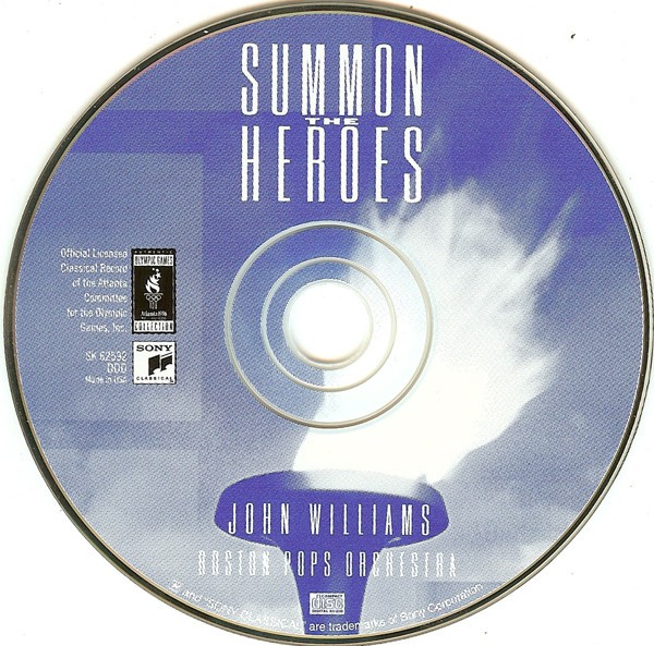 John Williams , Boston Pops Orchestra - Summon The Heroes (CD) (Good Plus (G+))