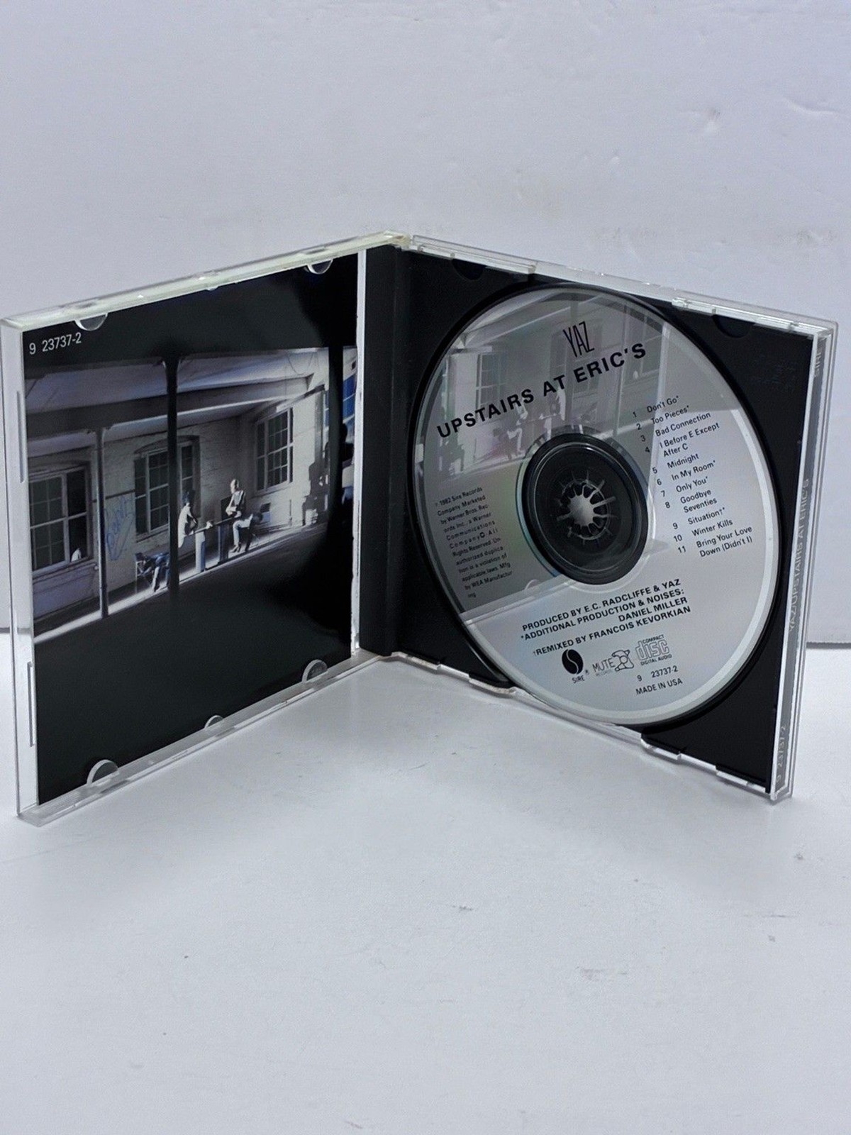 Yaz – Upstairs at Eric's CD 1982 Synth-Pop New Wave Sire Mute US