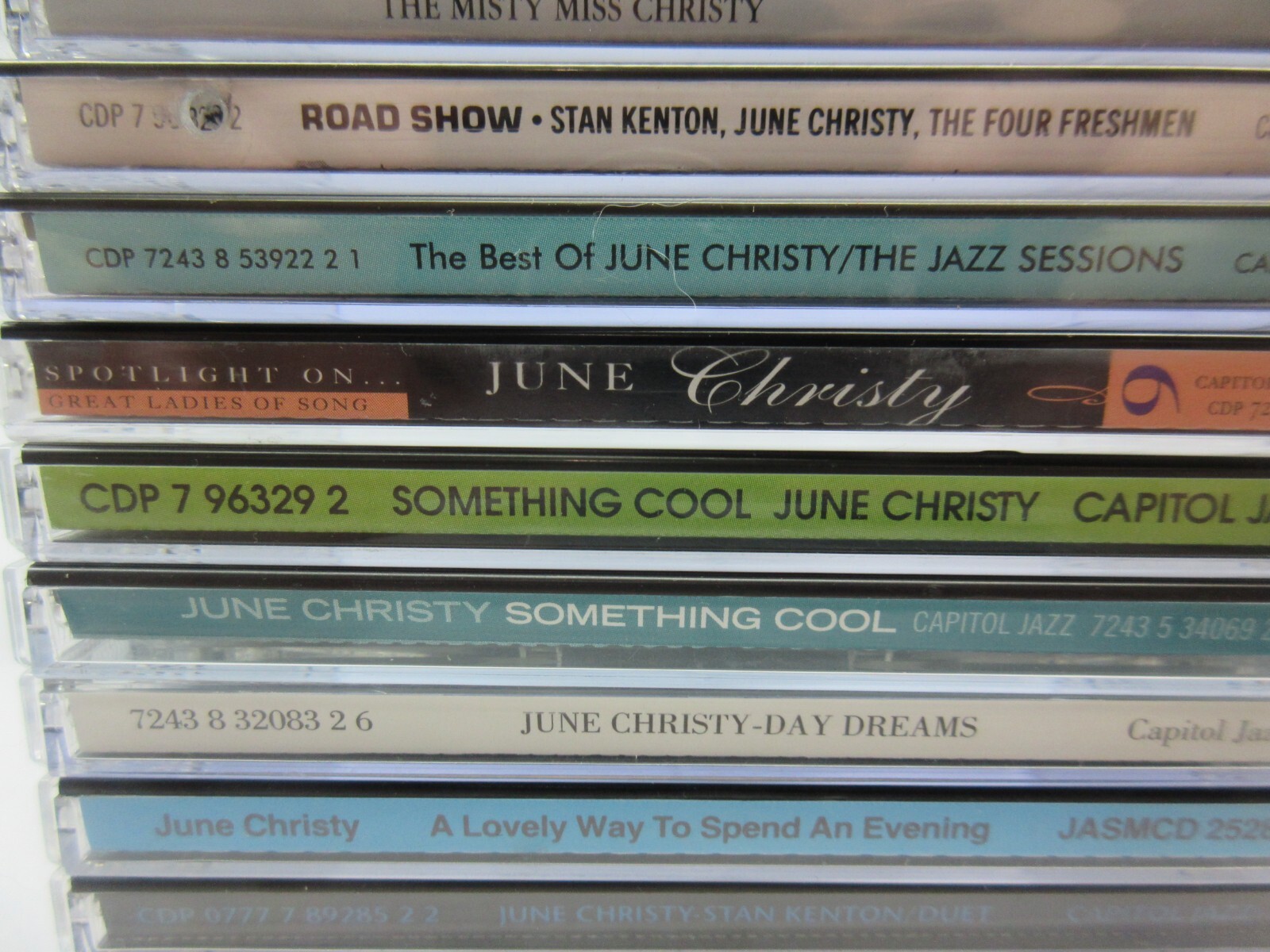 Huge Collection of All June Christy 15 CDs Fully Tested Buy It Now OOP BIN Music