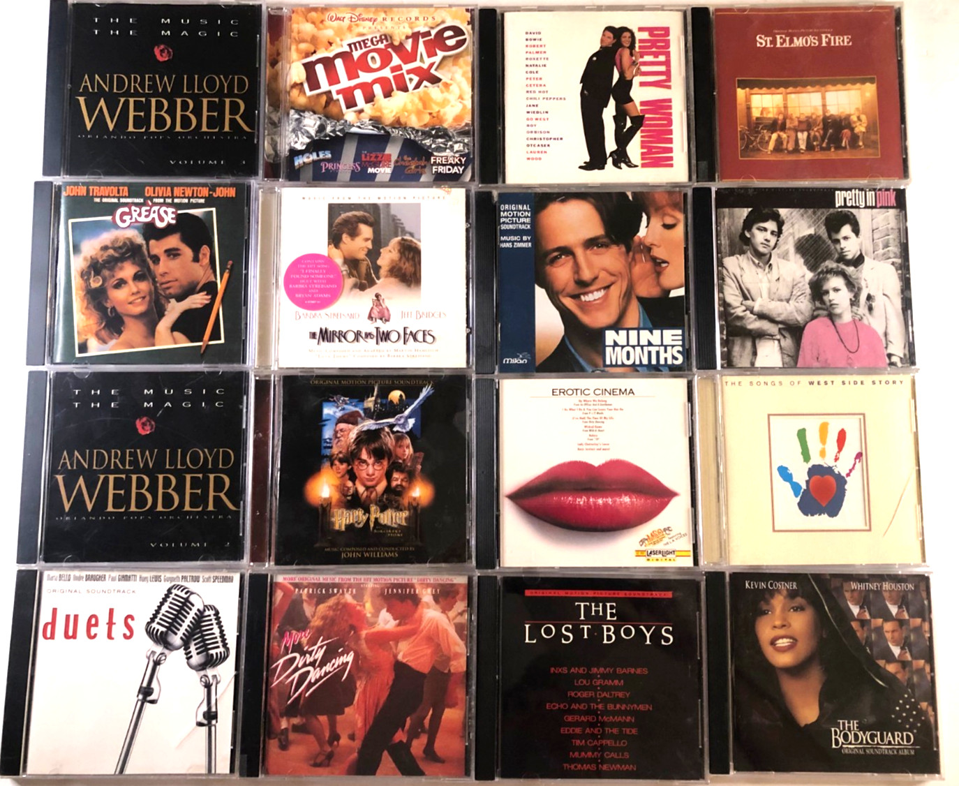 CD's Pick Choose your own-LOT #16-Motion Picture & Musicals Soundtracks Only