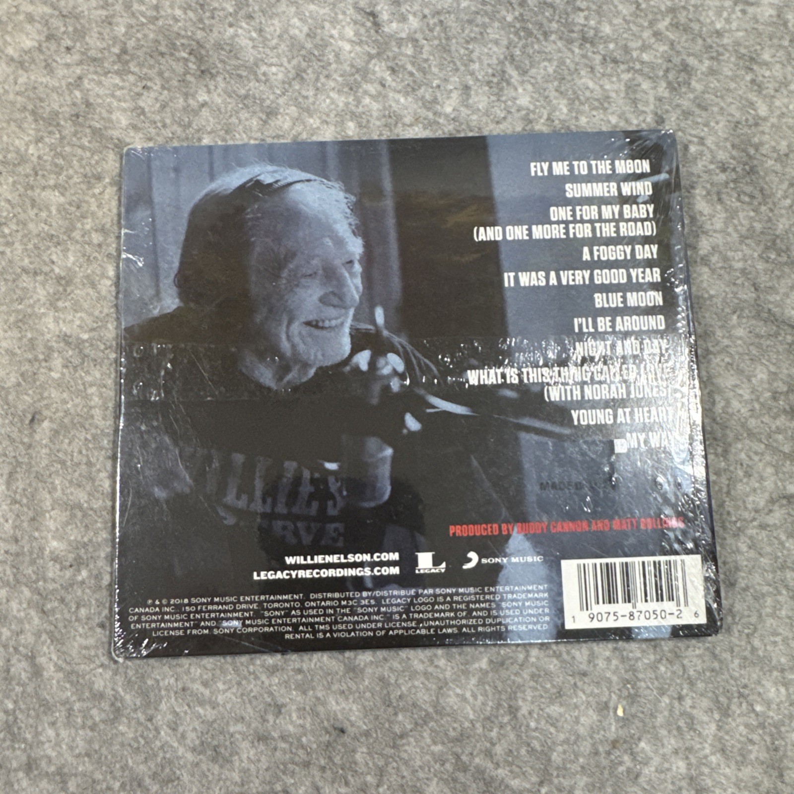 MY WAY by Willie Nelson (CD, 2018) 11-Tracks Digisleeve BRAND NEW SEALED