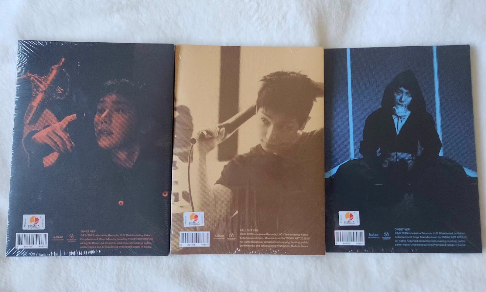 WONHO SYNDROME ALBUM SEALED ver. Fever (orange) New, sealed w/ photocard K-pop