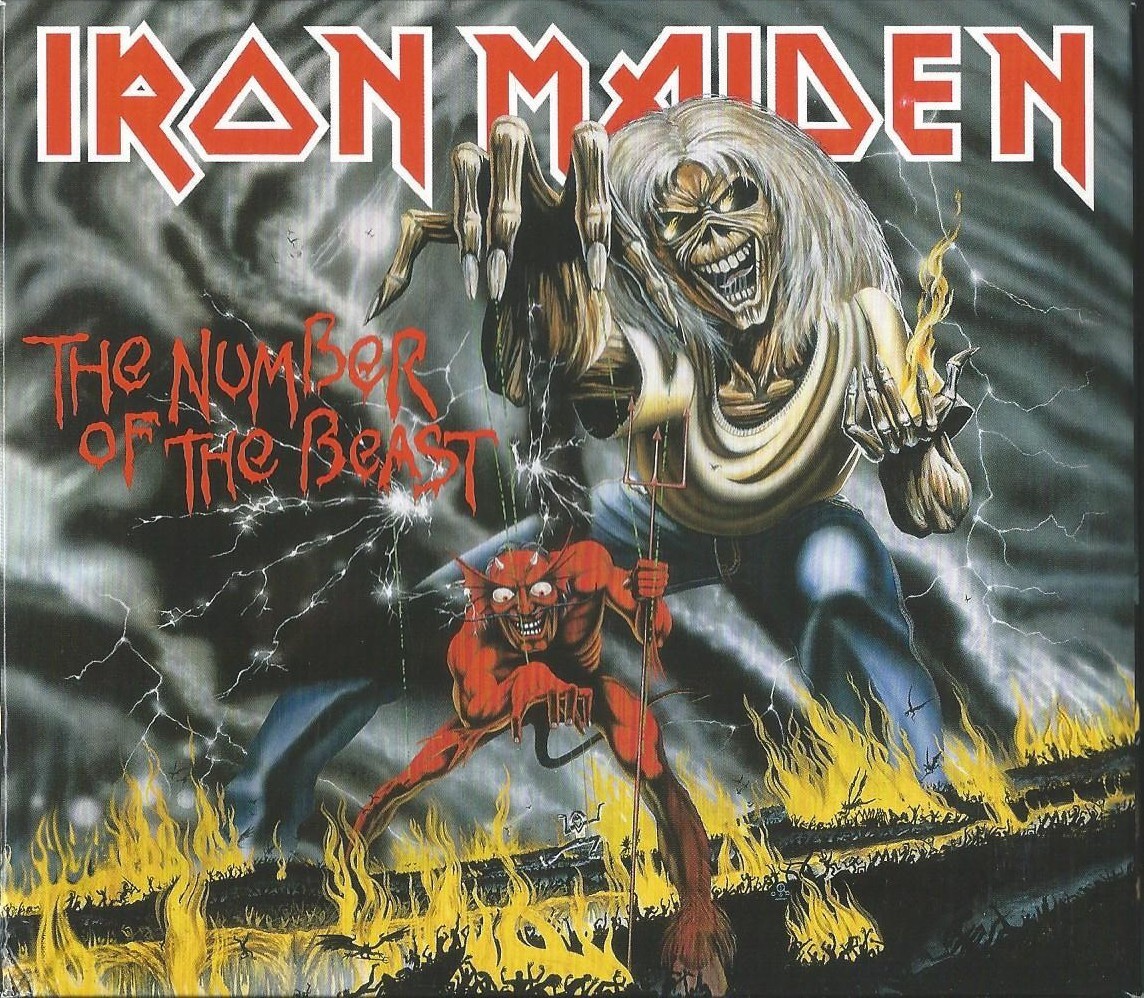 IRON MAIDEN The Number of The Beast limited box set CD, Eddie Figurine & Patch