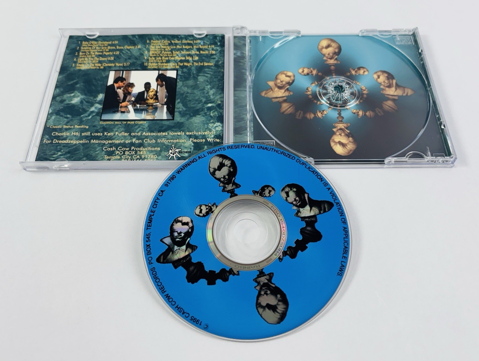Dread Zeppelin The Fun Sessions CD 1996 RARE Original Cash Cow Records Pressing