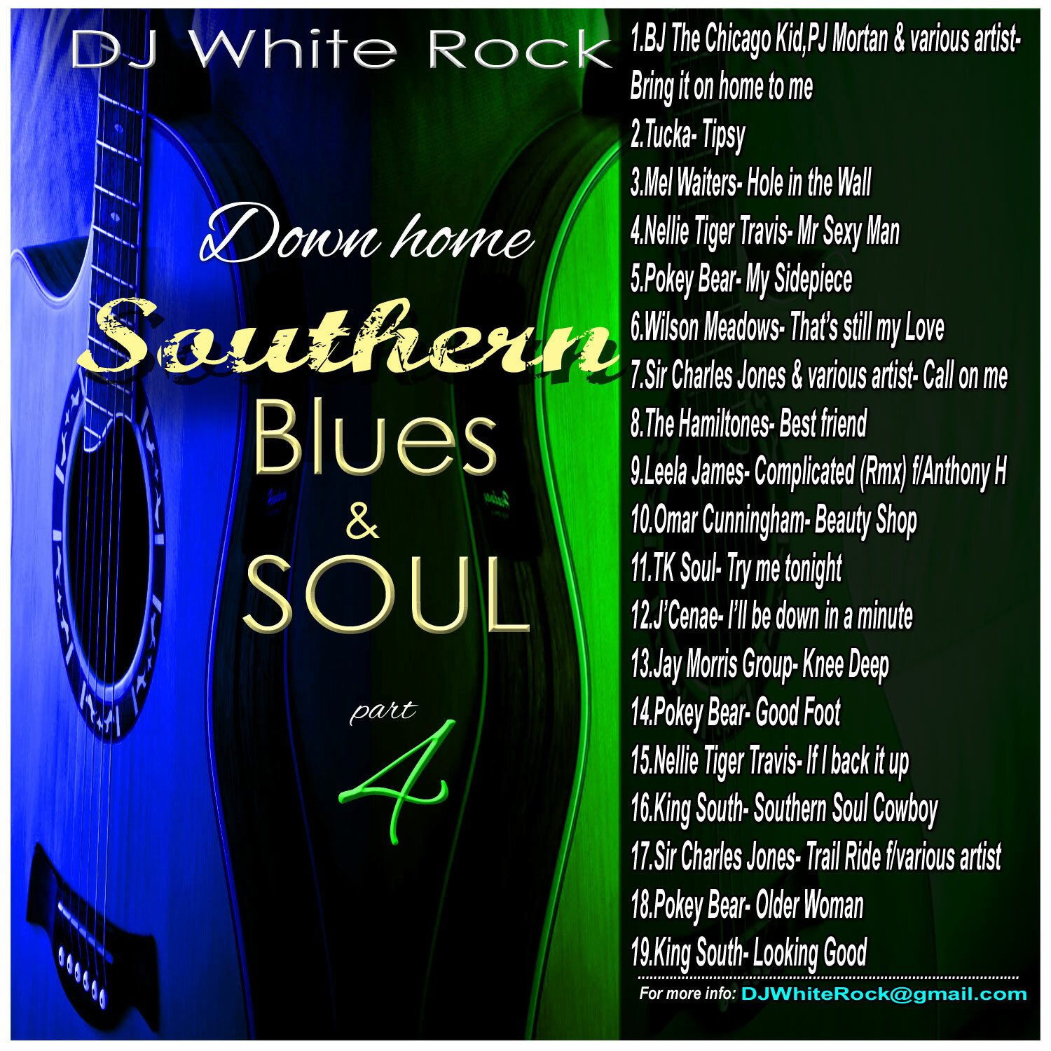 DJ White Rock Down home Southern Blues Pt.4