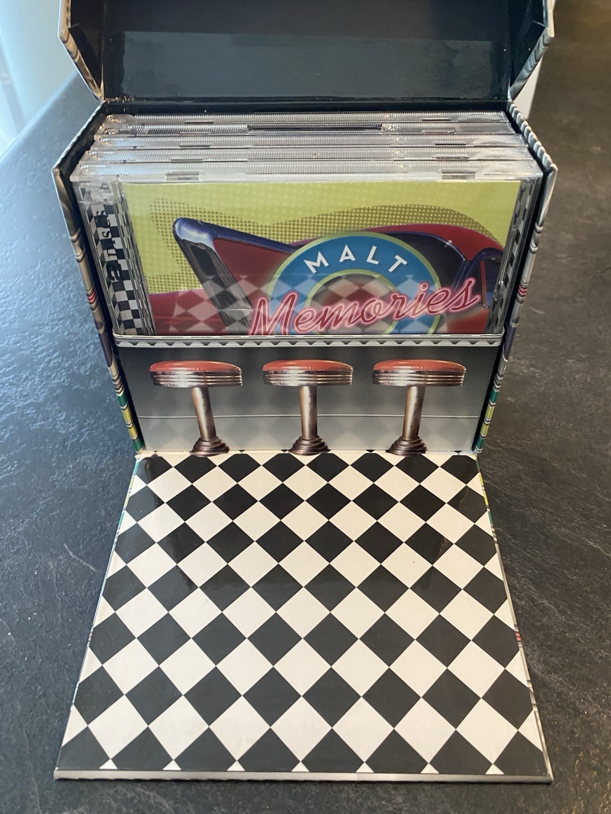 Malt Shop Memories 10 CD Box Set Complete 5 Volumes Rock N Roll Oldies Like New