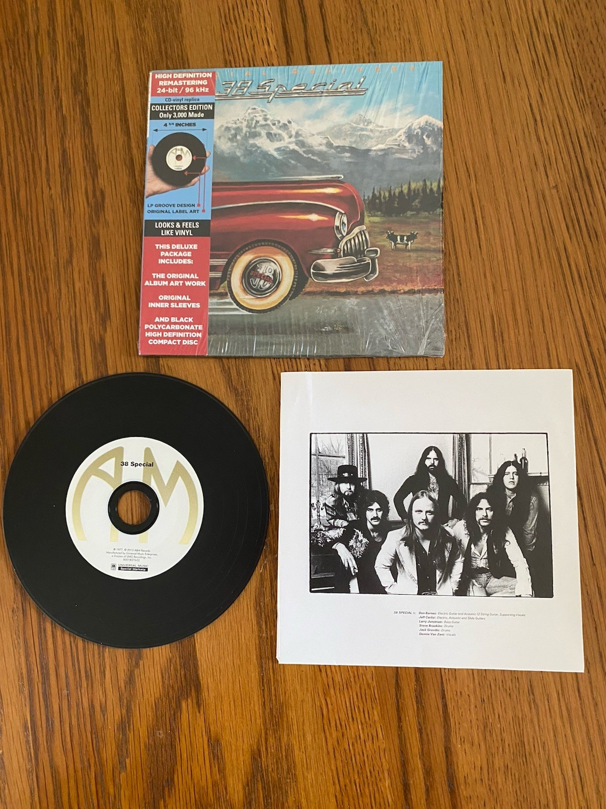 38 Special:Special Delivery- Culture Factory Ltd mini lp replica sleeve Cd-w/OBI