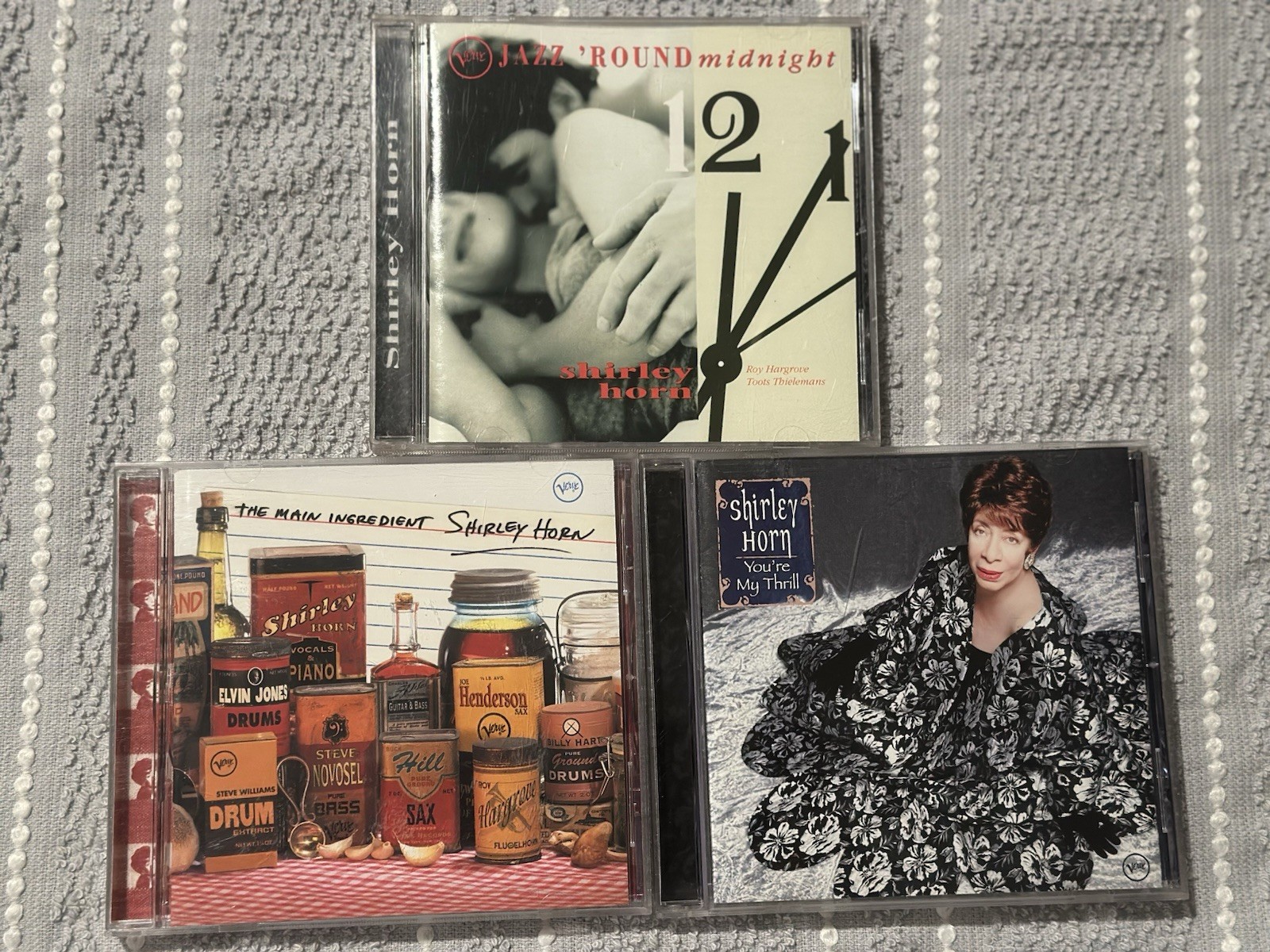 Shirley Horn- Jazz ‘Round Midnight + The Main Ingredient + You’re My Thrill