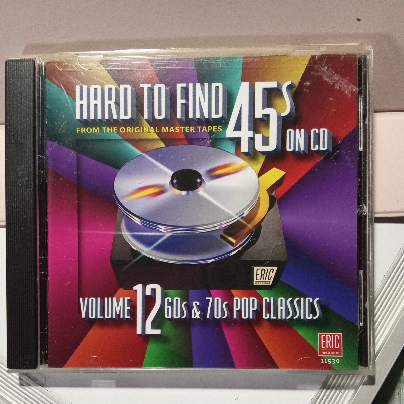 Hard To Find 45s On CD Vol 12 60s & 70s Pop Classics 2010 Eric Records US -NICE