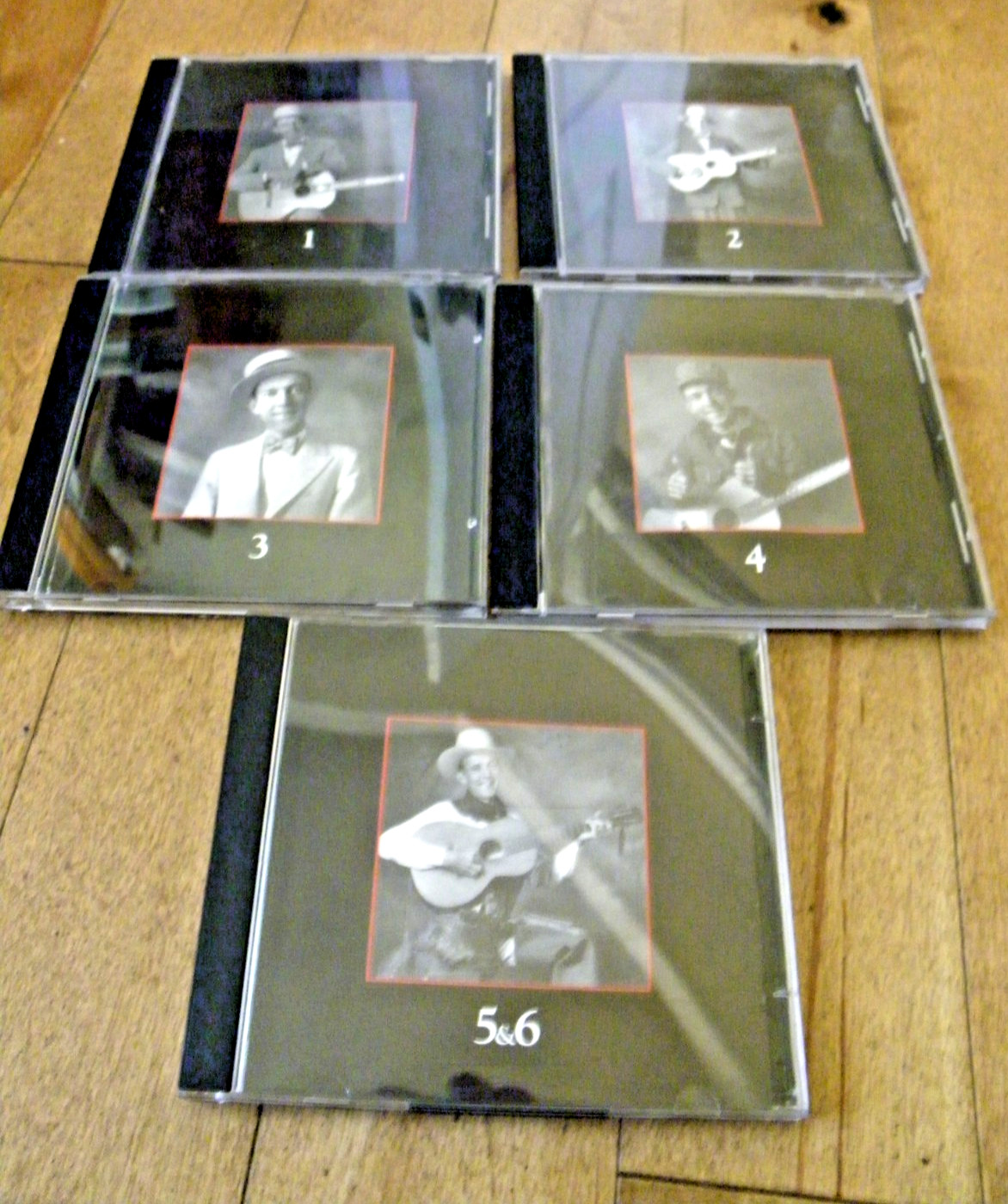 Jimmie Rodgers The Singing Brakeman Bear Family 5 CDs Only
