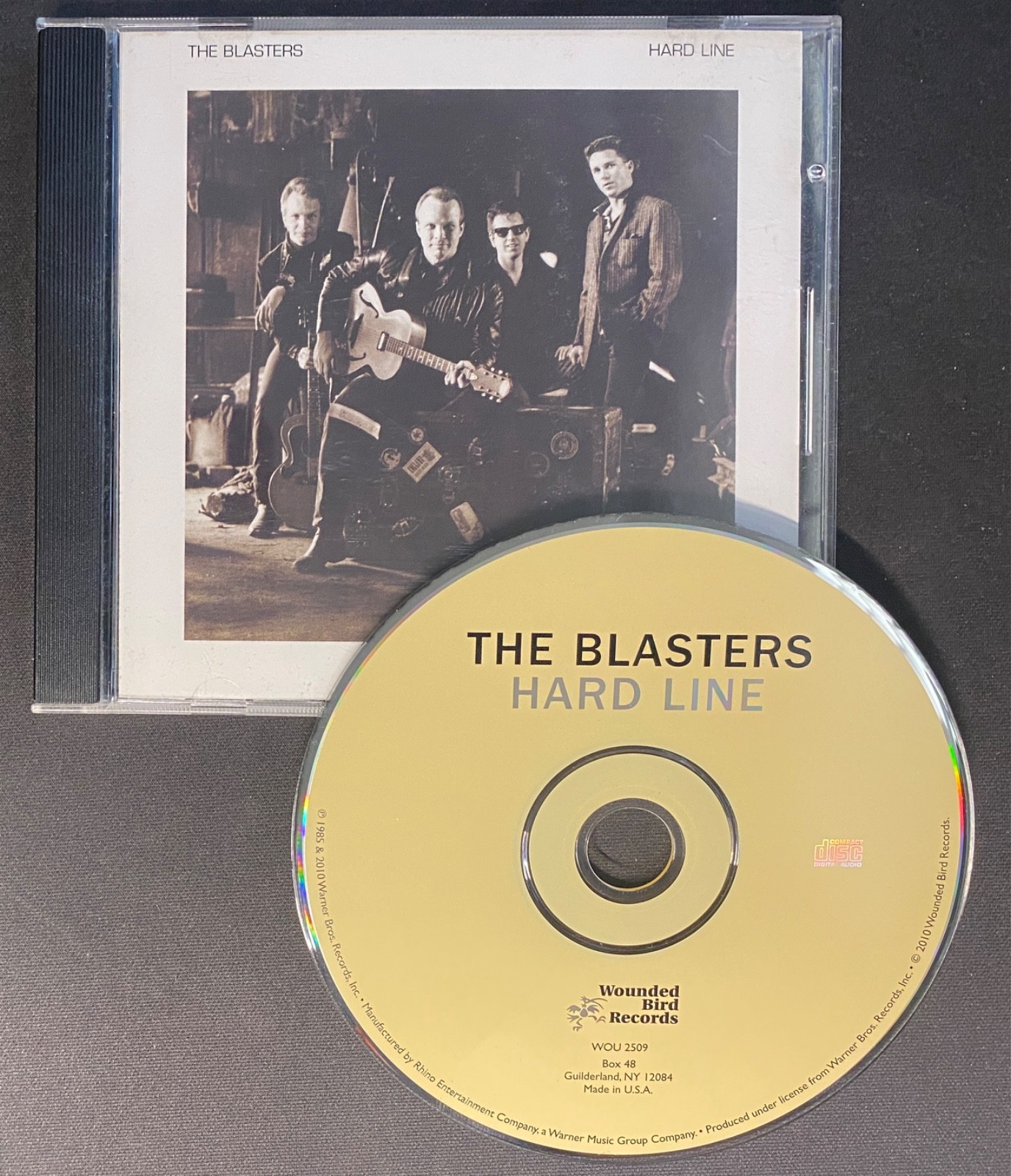 The Blasters - Hard Line CD Phil & Dave Alvin 2010 Excellent Condition