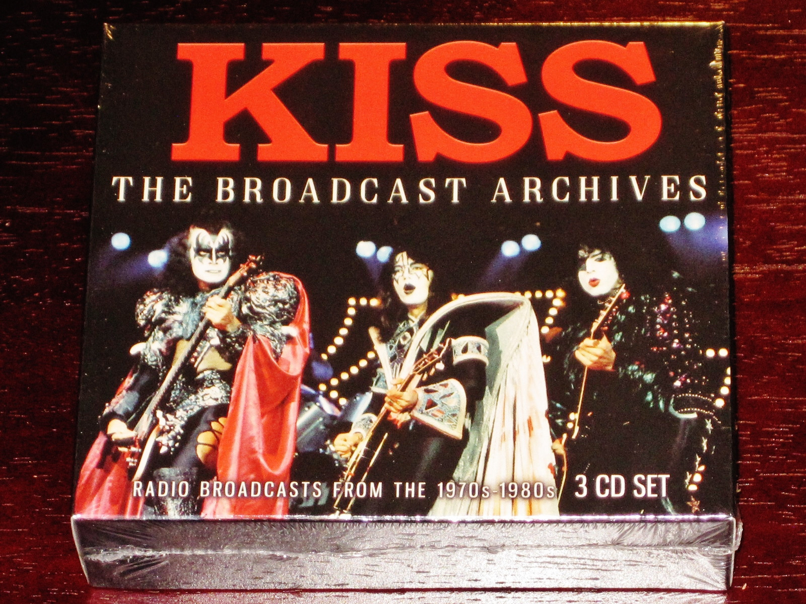 KISS: The Broadcast Archives - Radio Broadcasts 1970s - 1980s 3 CD Box Set NEW