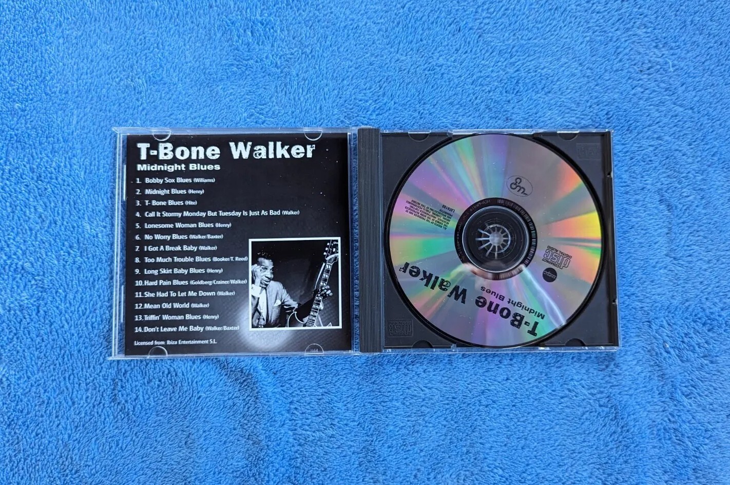 T-BONE WALKER Midnight Blues CD Electric West Coast Blues UK Import