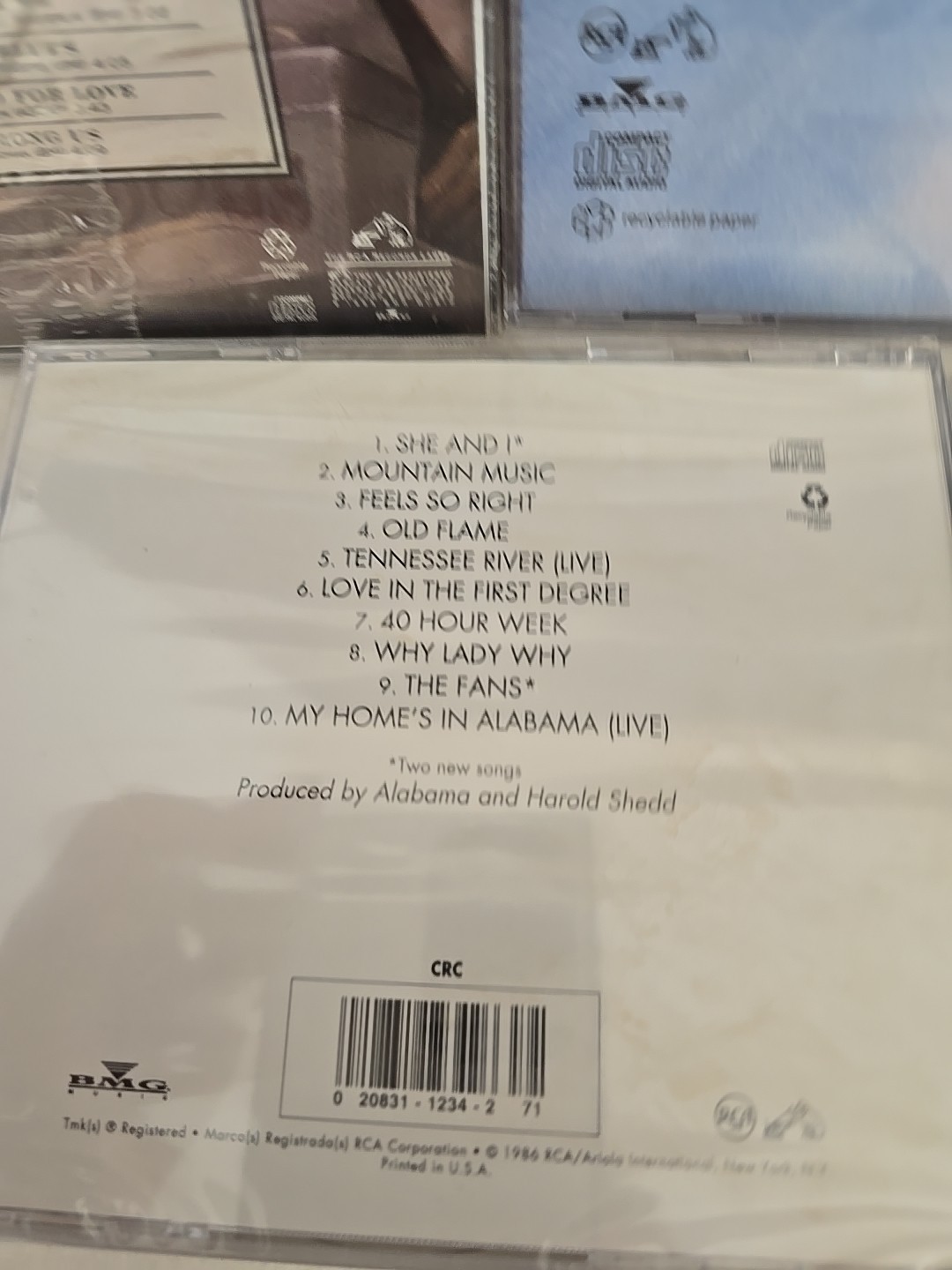 Lot 5 Alabama CD's Greatest Hits, Cheap Seats, American Pride, Dancing Blvd