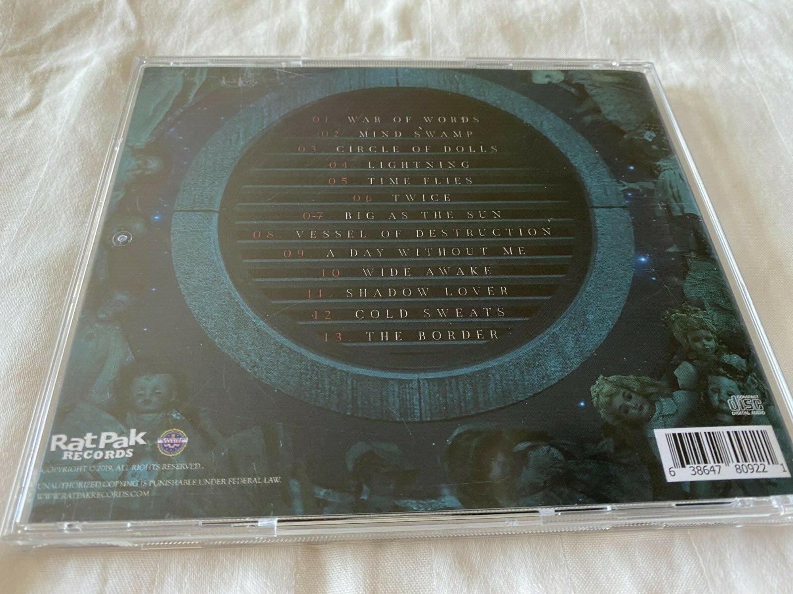 KXM - Circle of Dolls CD 2019 RatPak King'x X Lynch Mob Korn Dokken Rock RARE