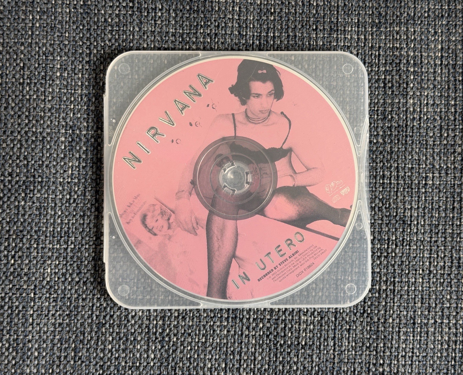 Nirvana In Utero CD 1993 Geffen Records Kurt Cobain