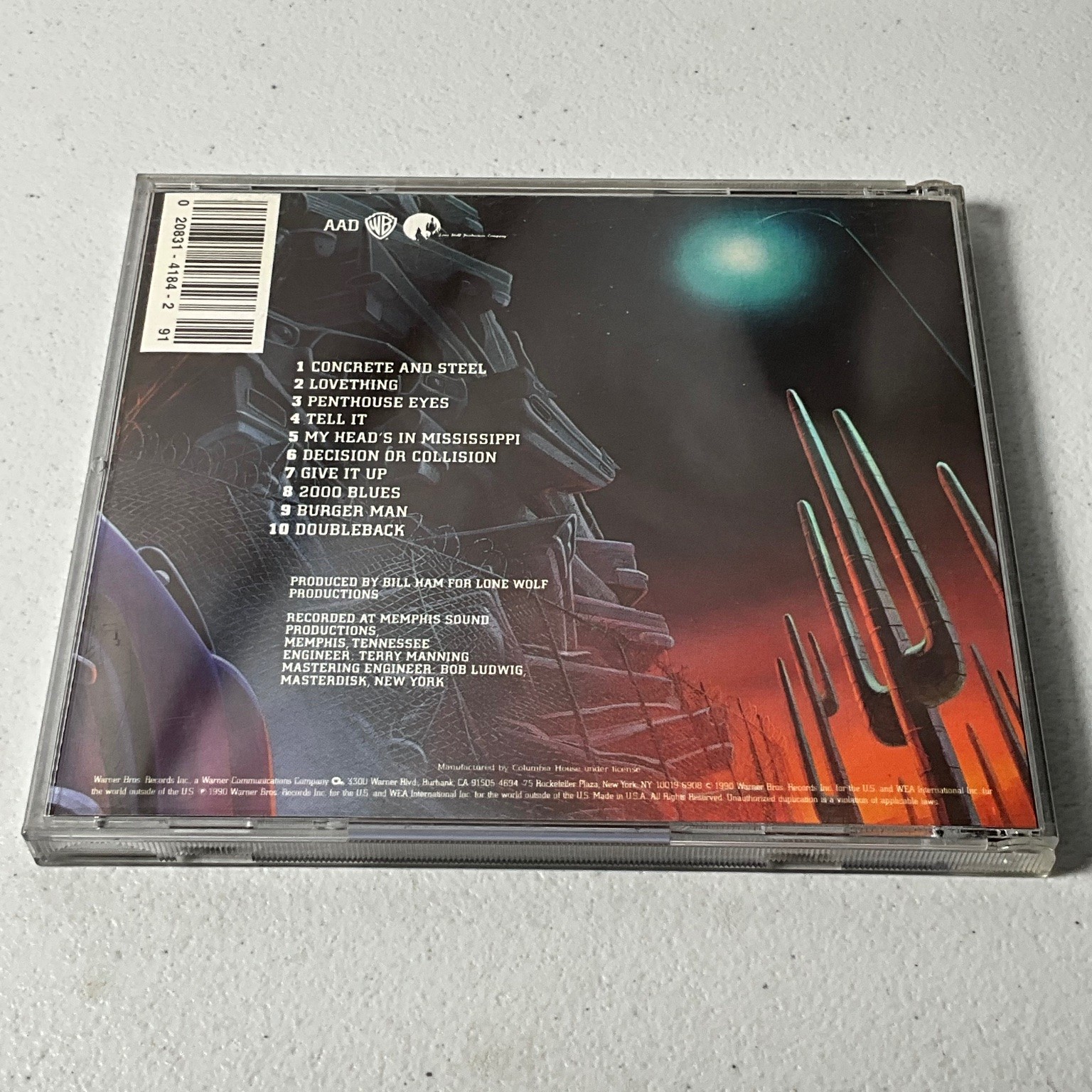 ZZ Top – Recycler CD 1990 Hard Rock Blues Rock Warner Bros. Records