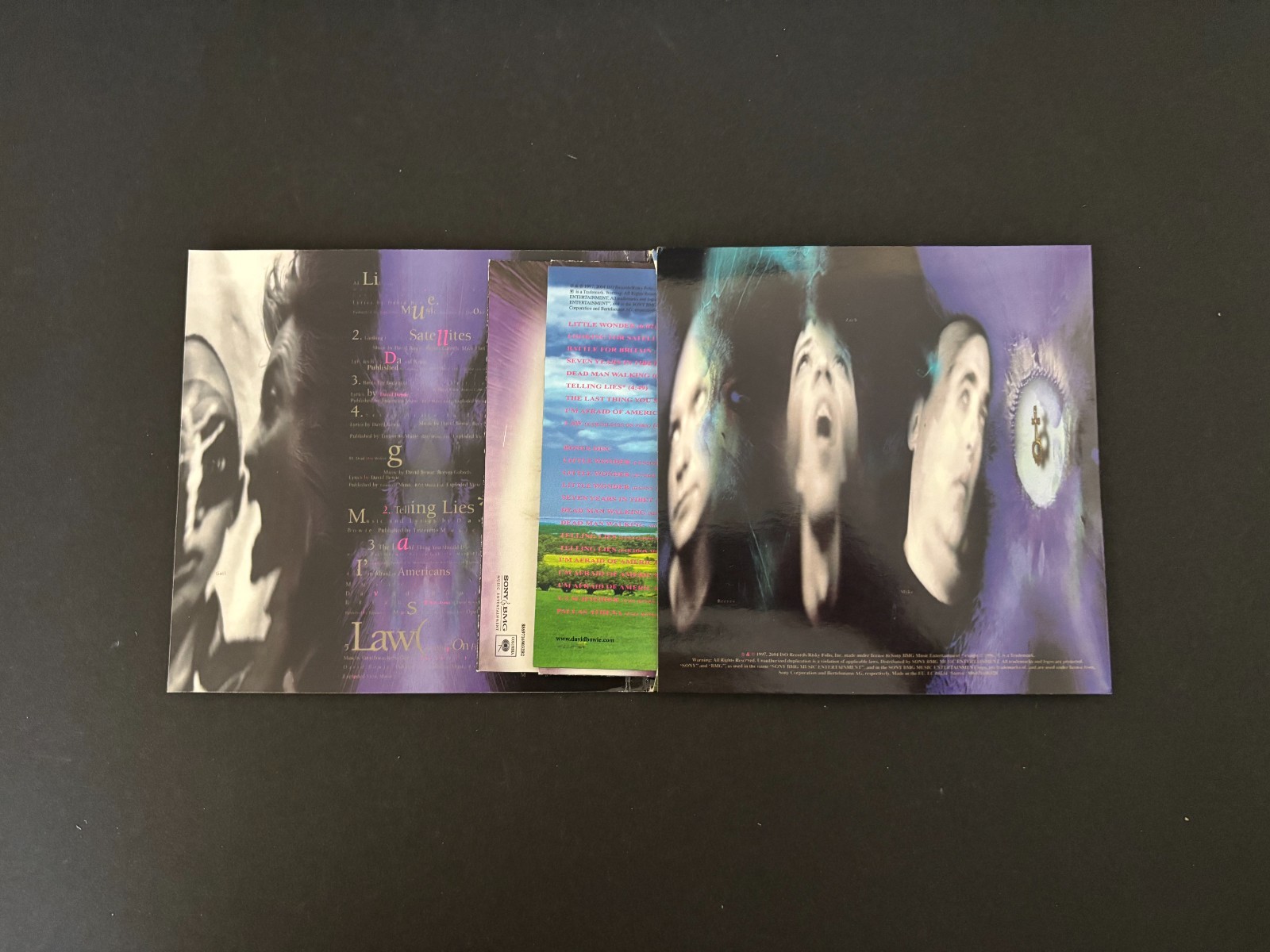David Bowie 10CD Box Set Outside/Earthling/Hours/Heathen/Reality Great Condition