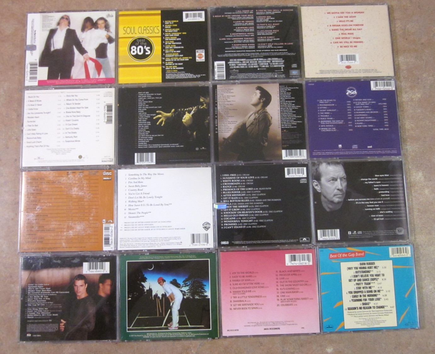 CLASSIC ROCK GUITAR POP 50s 60s 70s 80s 90s YOU PICK YOUR CDs Lot Collection