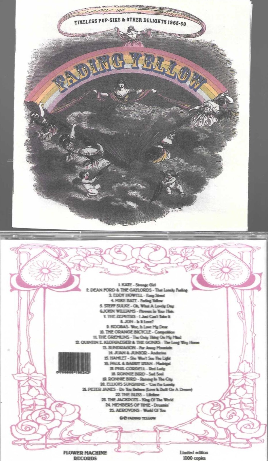 FADING YELLOW VOL. 1-25 TIMELESS POP-SIKE1965-69 CD