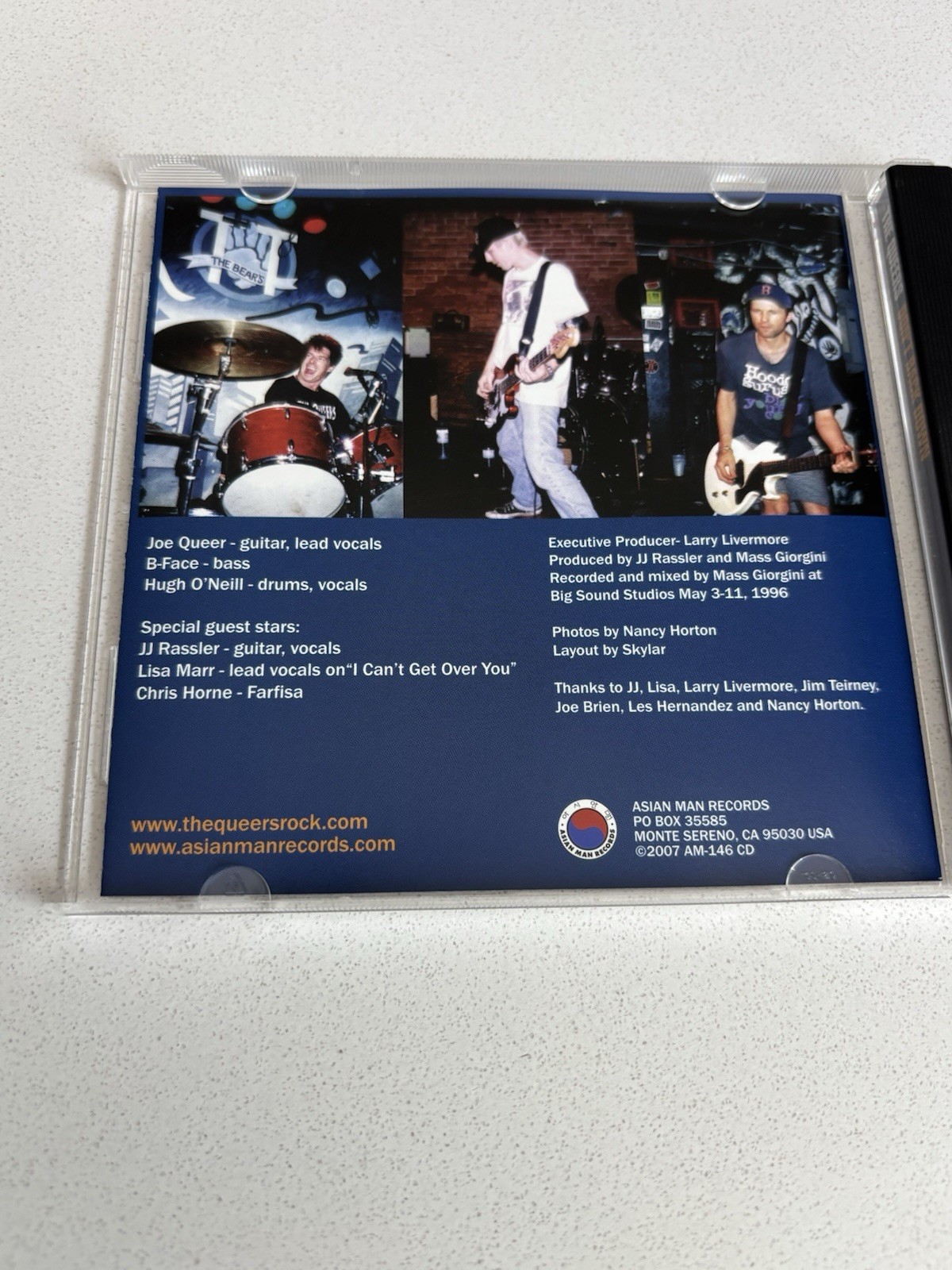 Queers Don't Back Down CD Punk Excellent Condition 2007 Asian Man Records