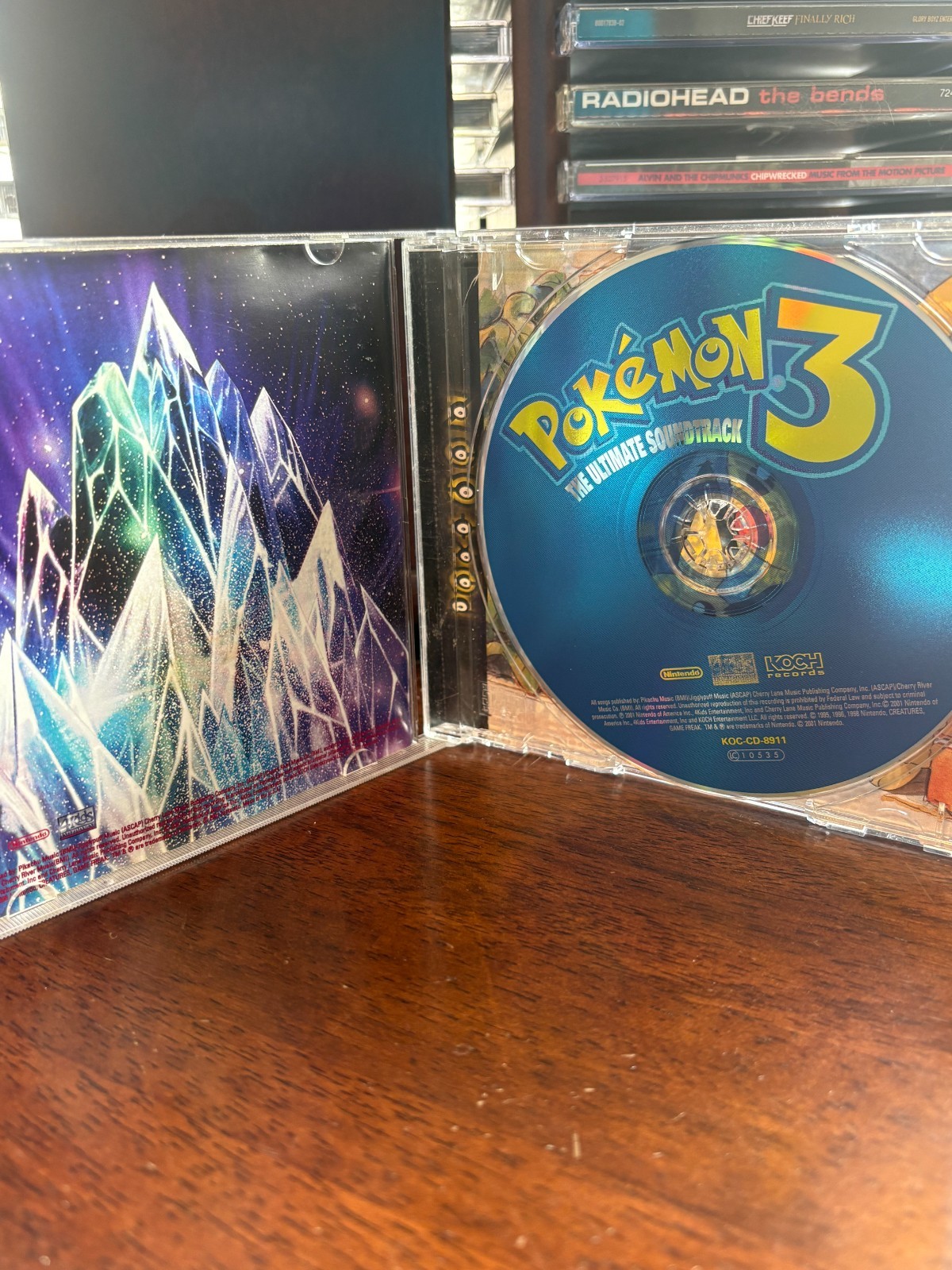 Pokemon 3 Ultimate Soundtrack CD - Johto Journeys Innosense OOP Karaoke !!RARE!!