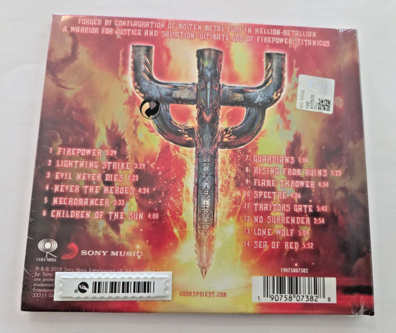 Firepower (Limited Edition) by Judas Priest (CD, 2018) Deluxe Hardcover