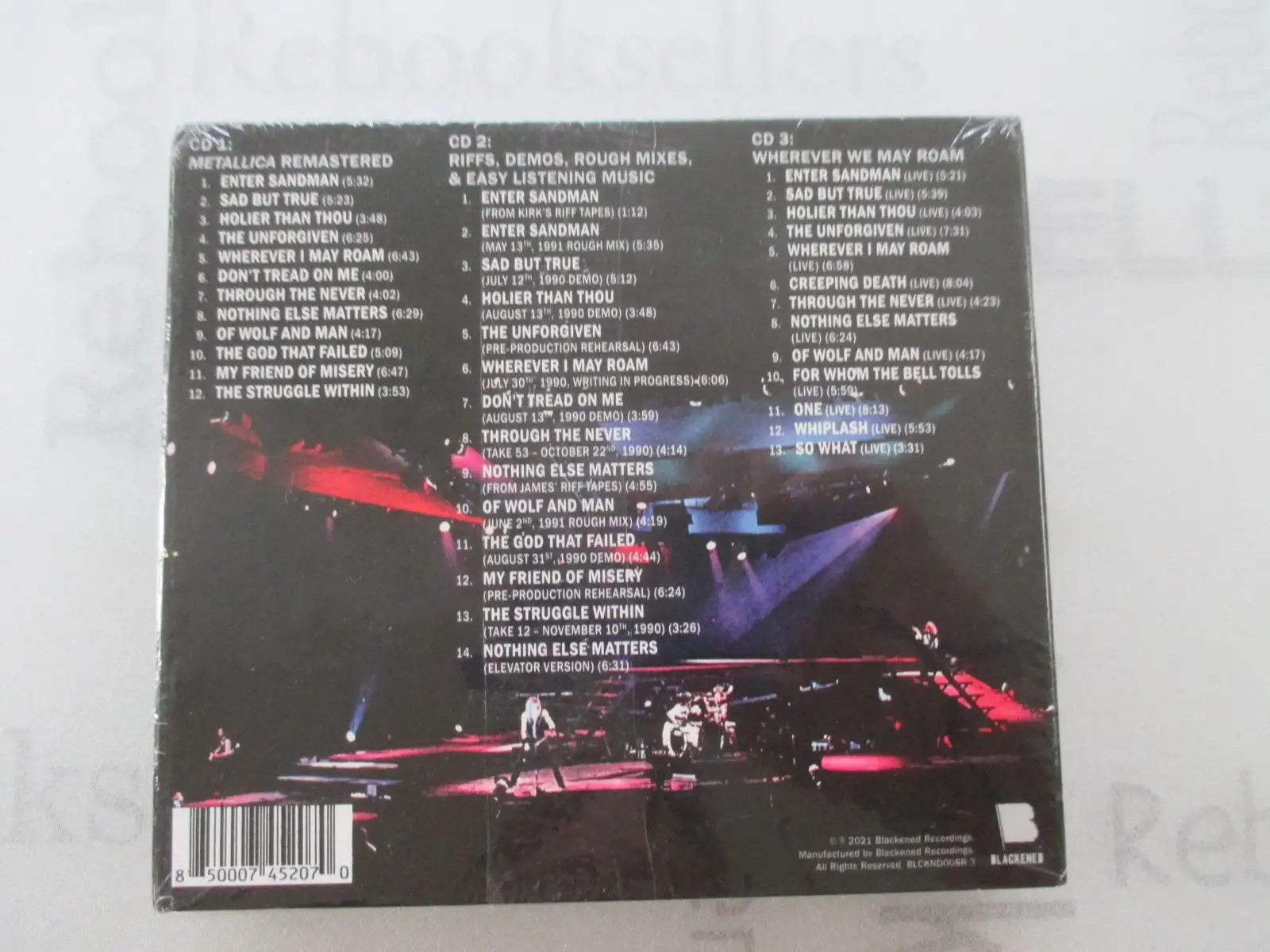 Metallica (Remastered Expanded Edition) CD