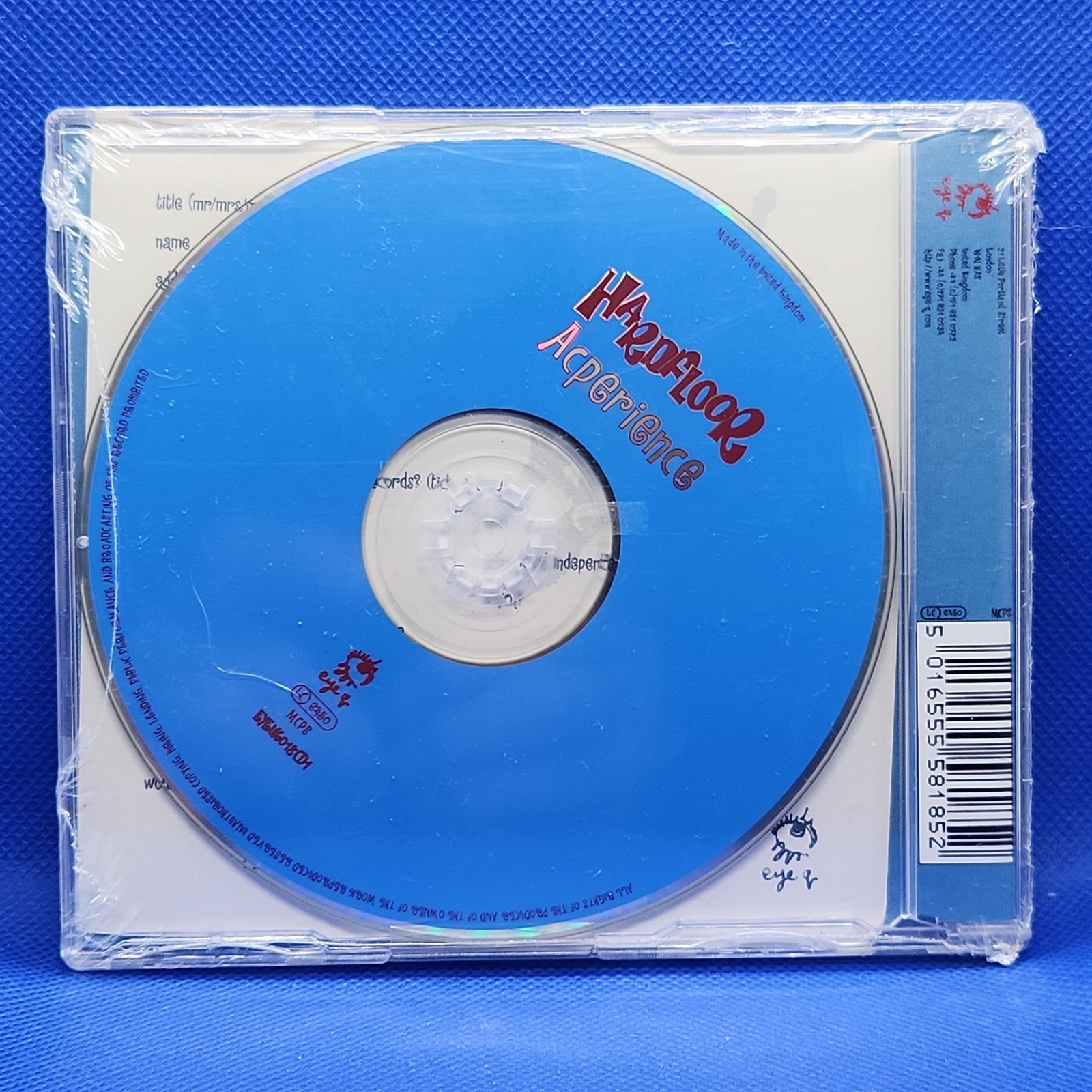 Acperience by Hardfloor Dex & Moose Remixes UK CD Progressive House New ucdE-FW