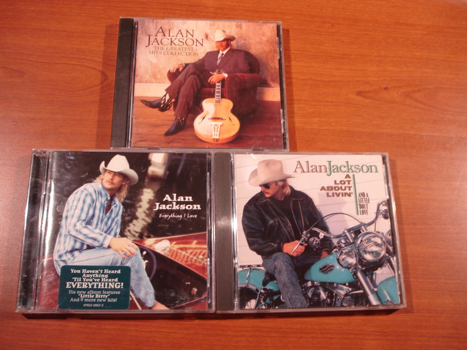 Alan Jackson 3 CD Lot Everything I Love, A Lot about Livin' & Greatest Hits