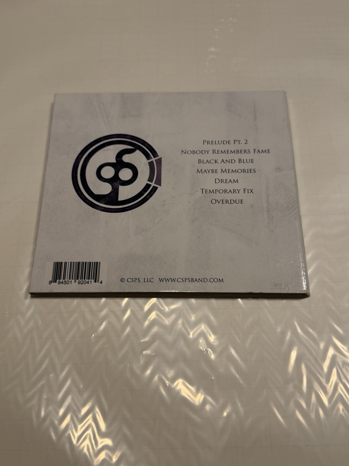 The Chuck Shaffer Picture Show Temporary Fix Album CD CSPS LLC Cardboard Sleeve