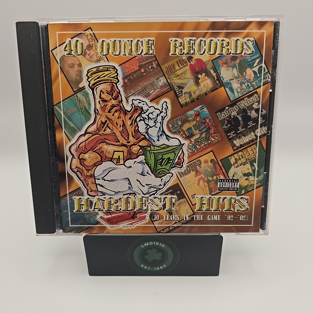40 Ounce Records Hardest Hits: 10 Years In The Game 1992-2002 CD Jay Tee N2DEEP