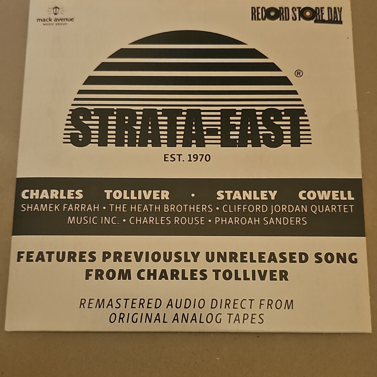 STRATA-EAST 2025 RSD Record Store Day Compilation Promo CD NEW