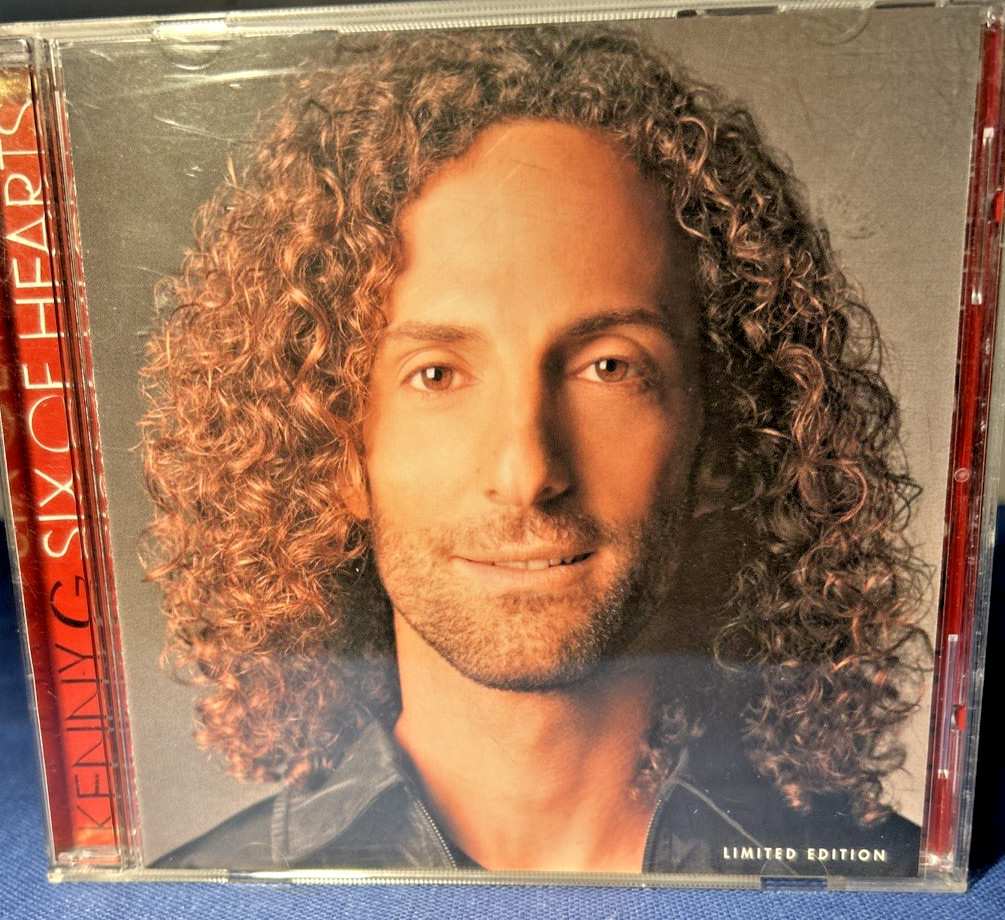Kenny G Six of Hearts 1997 Music CD Limited Edition Arista Stereo 13286-2, RARE