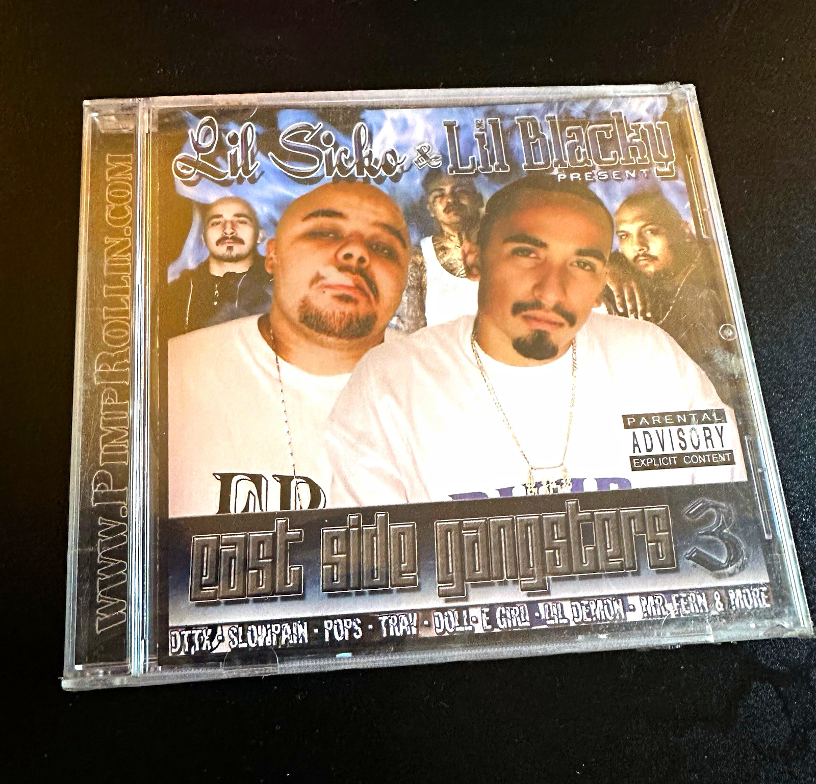 Lil Sicko & Lil Blacky East Side Gangsters 3 2006 Rap CD NEW SEALED