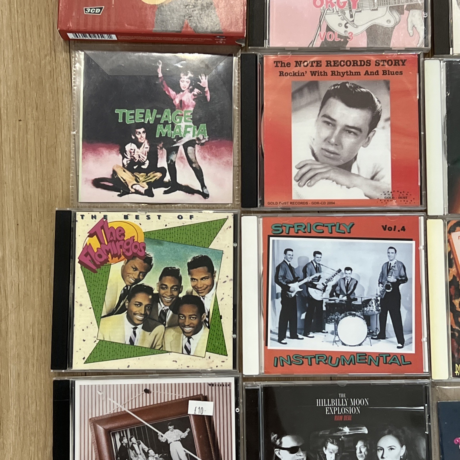Rockabilly CD Collection Set Of 20 Good Condition Some Of Them Are RARE Set 12