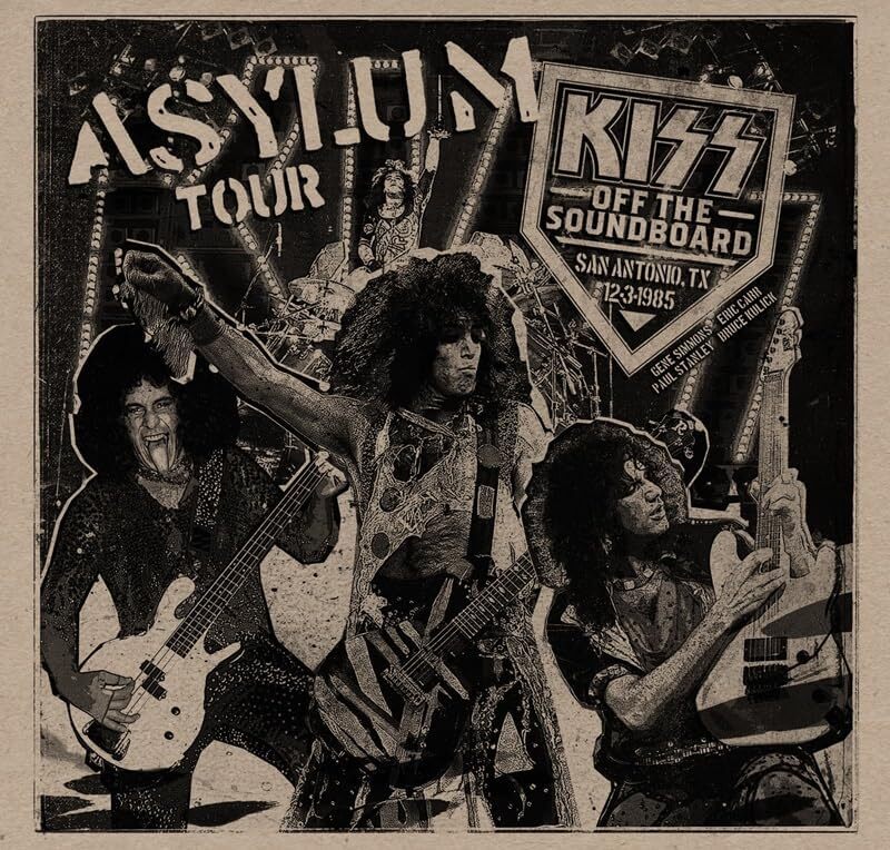 KISS Asylum Tour Off the Soundboard San Antonio, TX 1985 2SHM-CD OBI NEW