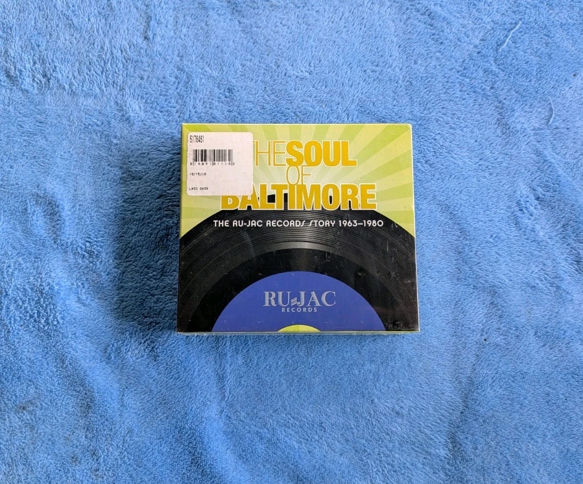 THE SOUL OF BALTIMORE The Ru-Jac Records Story 4 CD Set Compilation NEW SEALED