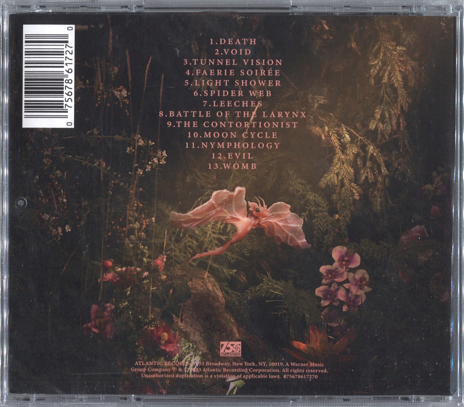 ALTERNATE COVER---- Melanie Martinez PORTALS CD VOID / DEATH / EVIL / WOMB 1216