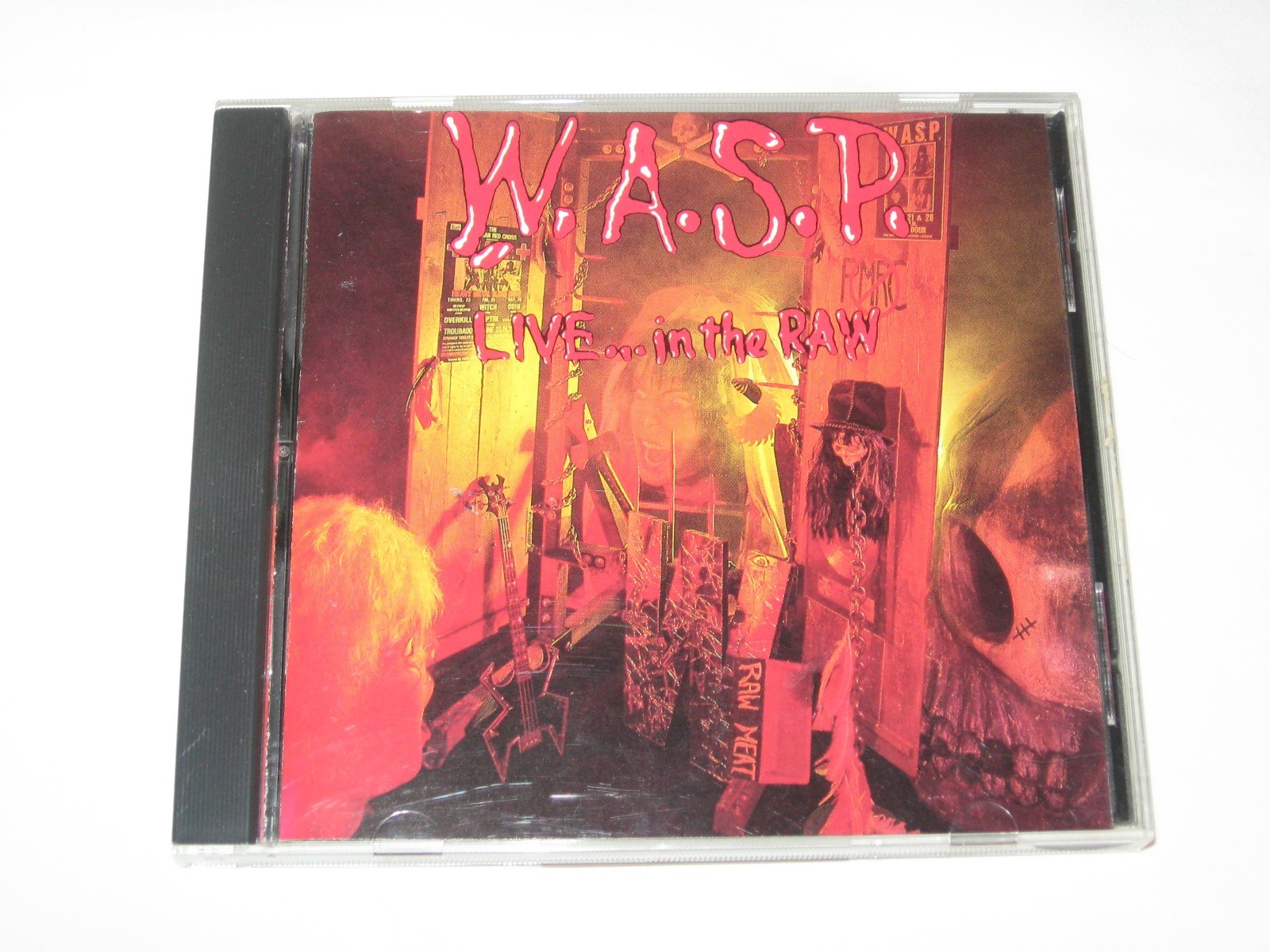 W.A.S.P. - Live In The Raw CD original WASP Blackie Lawless Heavy Metal