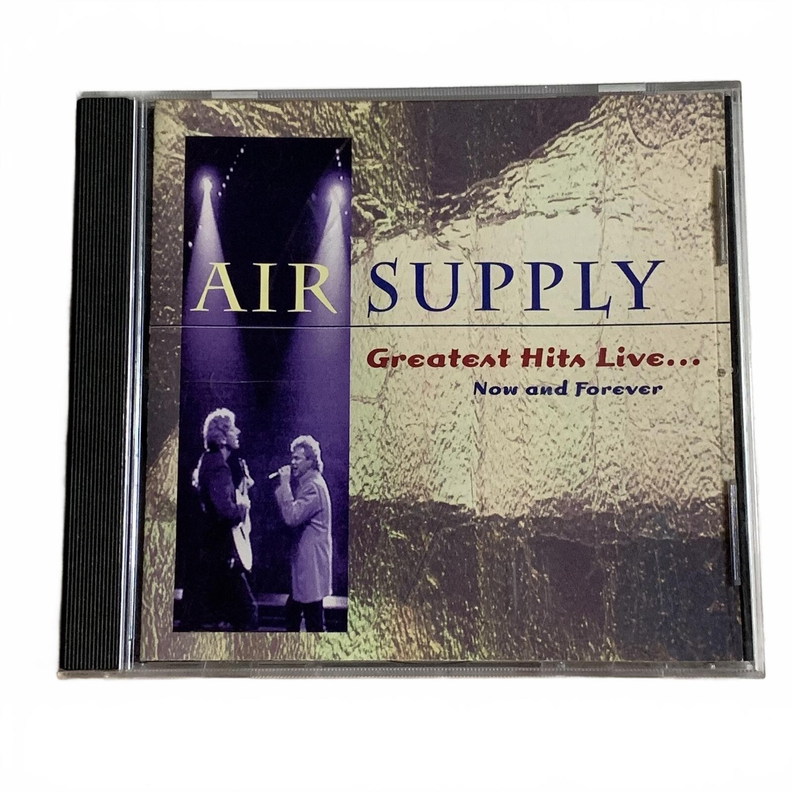 Air Supply Greatest Hits Live Now and Forever CD 1995 Giant Records D113309