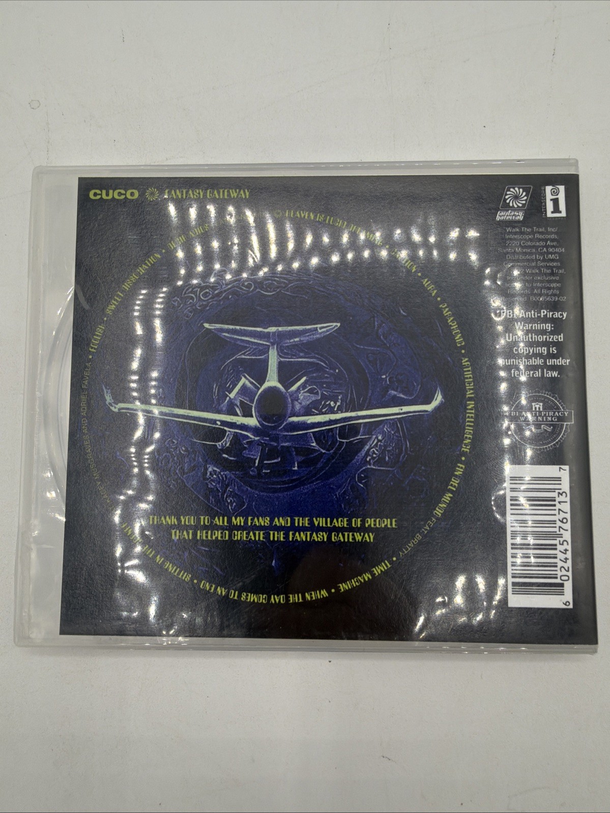Cuco Fantasy Gateway CD 2022 Alternative Rock Interscope