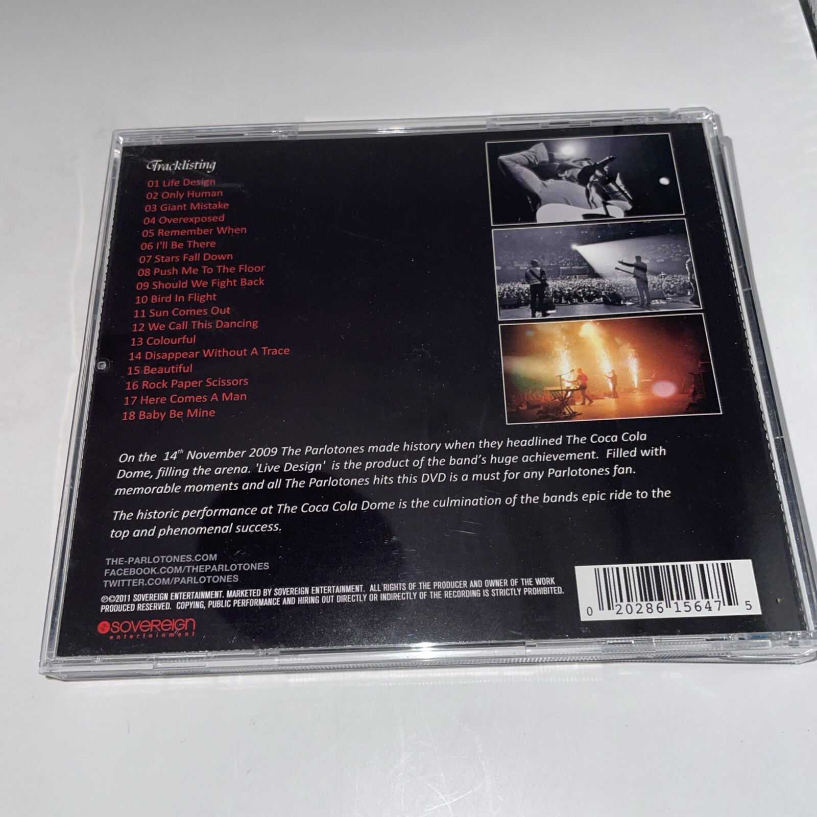 THE PARLOTONES • Stardust Galaxies | Live Design (CD/DVD) | Shake It Up EP