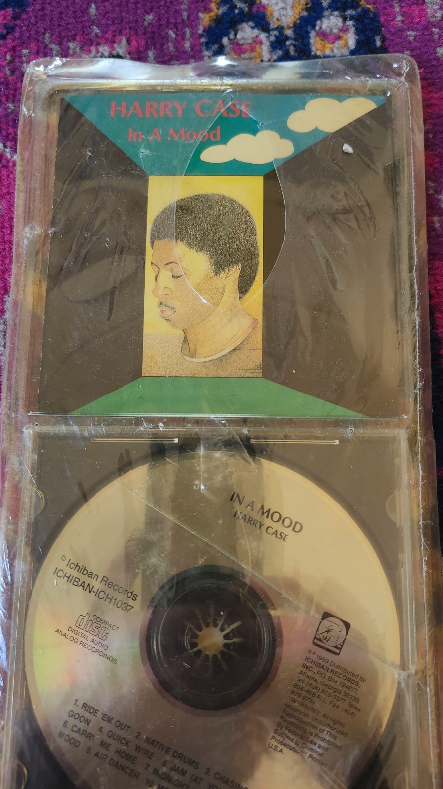 HARRY CASE~IN A MOOD LP (1989) RARE MODERN SOUL JAZZ BOOGIE FUNK~ICHIBAN