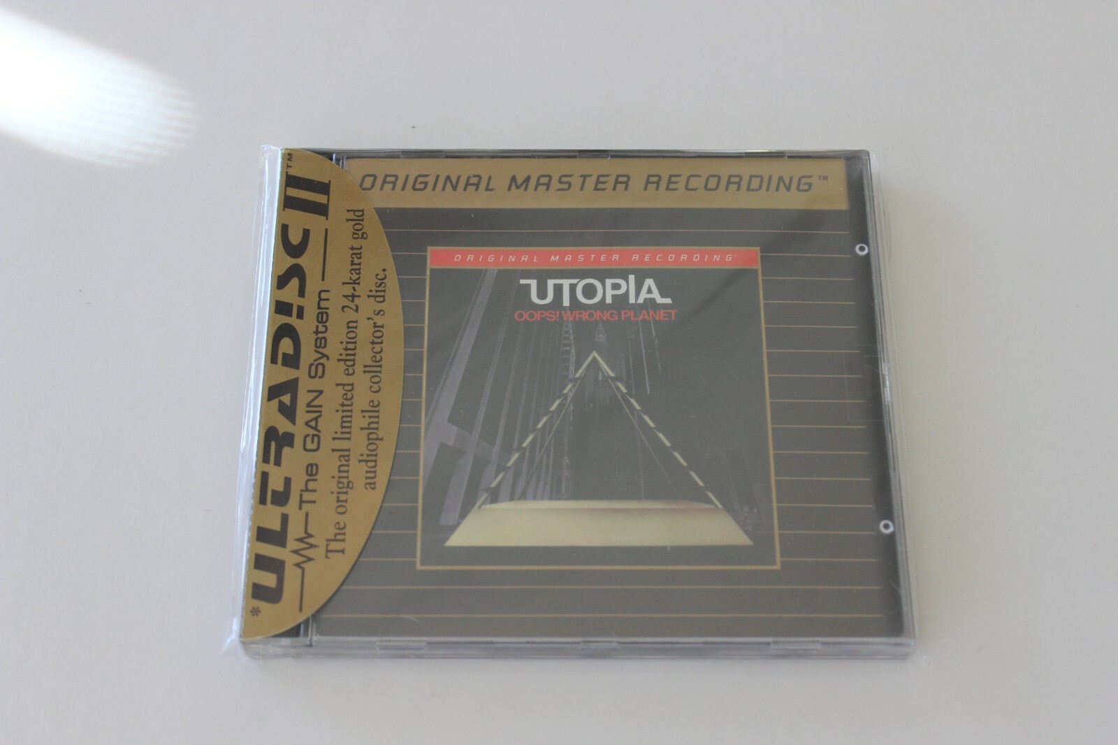 UTOPIA - Oops Wrong Planet - MFSL UDCD 637 with J CARD - TODD RUNDGREN - RARE