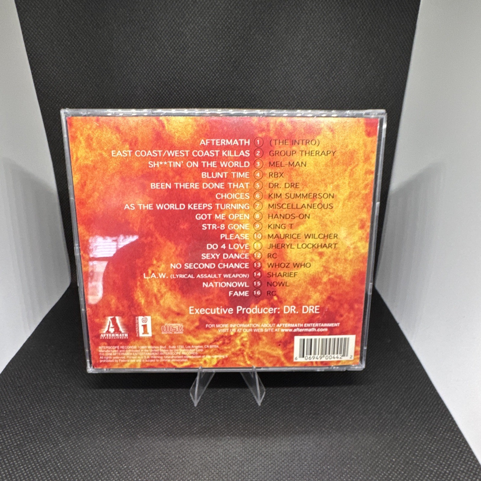 Dr. Dre - Dr. Dre Presents...The Aftermath Aftermath 1996 CD Album Explicit